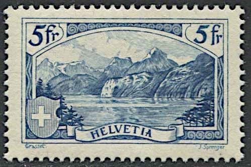 1928, Svizzera, “Monte Rütli".  - Asta Filatelia e Storia Postale - Cambi Casa d'Aste