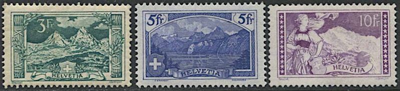 1914, Svizzera, “Vedute”.  - Asta Filatelia e Storia Postale - Cambi Casa d'Aste