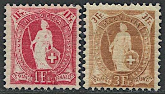 1905/1906, Svizzera, “Svizzera in piedi”.  - Auction Philately - Cambi Casa d'Aste