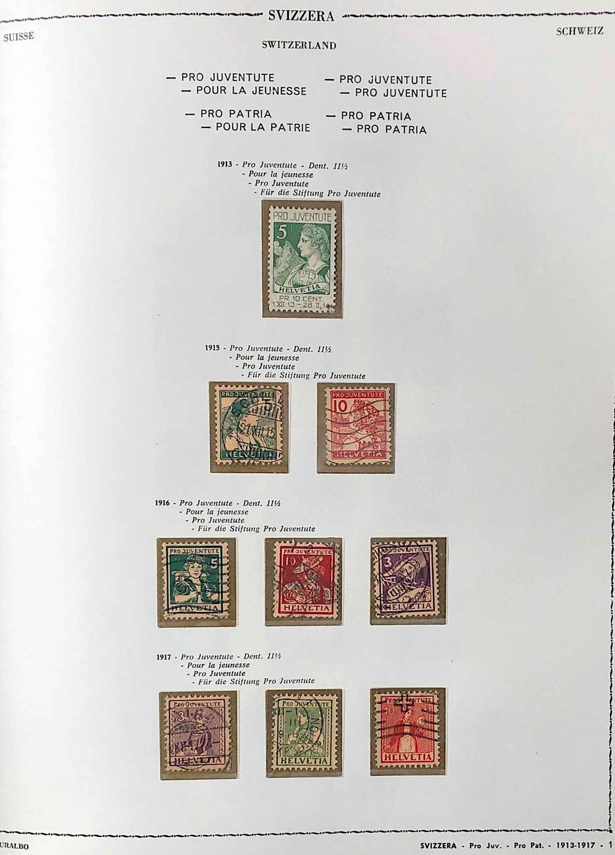 1967/1978, Svizzera, Resto di Collezione Usata.