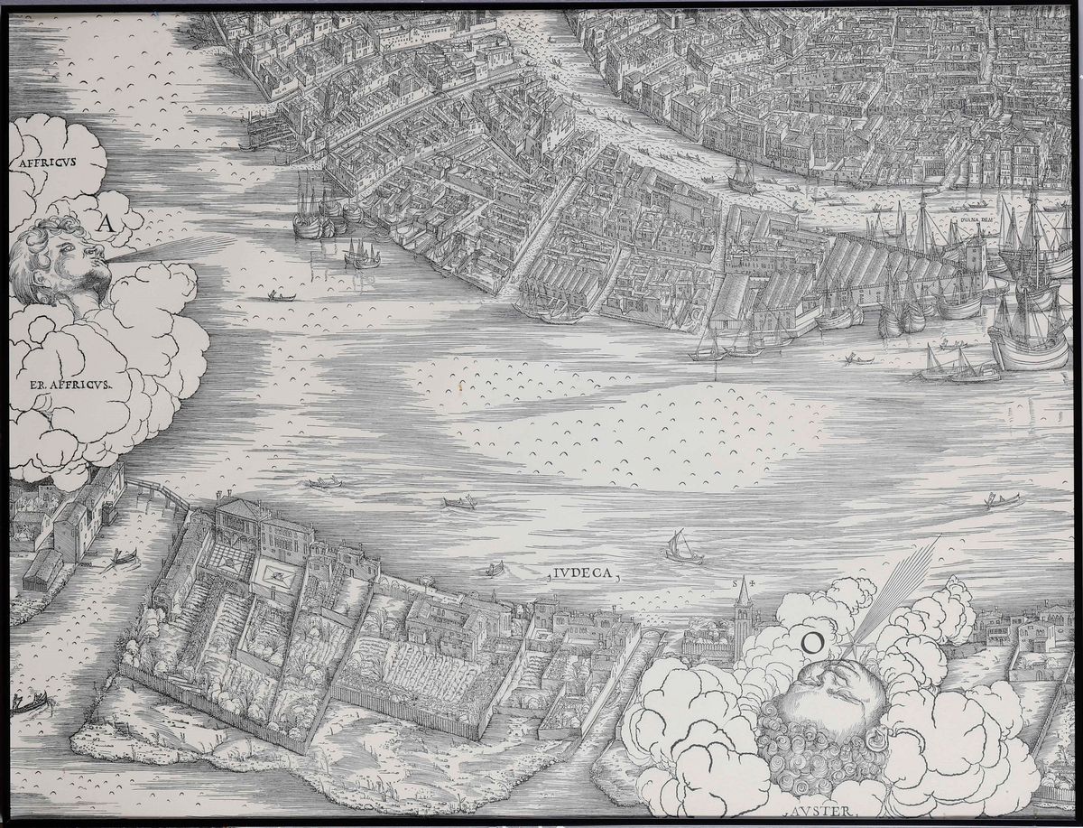 Veduta di Venezia, Riproduzione da Jacopo De’ Barbari in Scala uno Ad Uno. XX Secolo