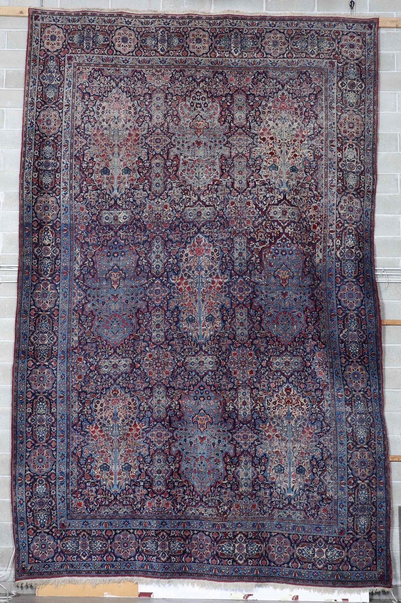 Grande Tappeto Persiano Horasan fine XIX inizio XX secolo  - Auction Carpets | Cambi Time - Cambi Casa d'Aste