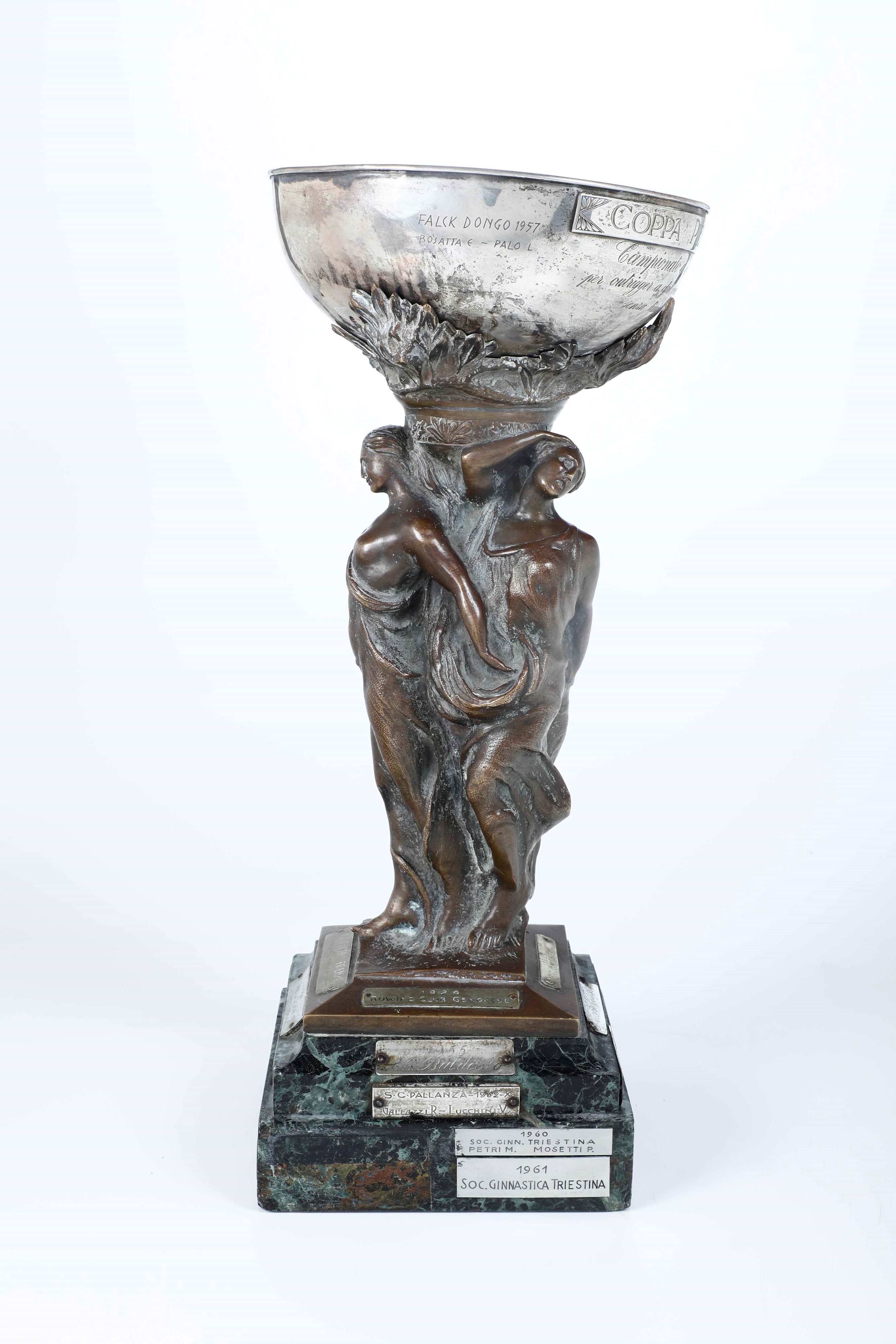 Trofeo Remiero, "coppa Piemonte". Arte del Primo Quarto del XX Secolo