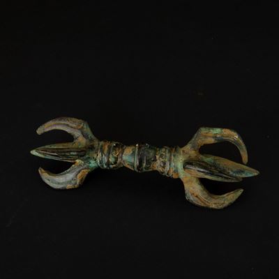Vajra in Bronzo, Tibet, XX Secolo