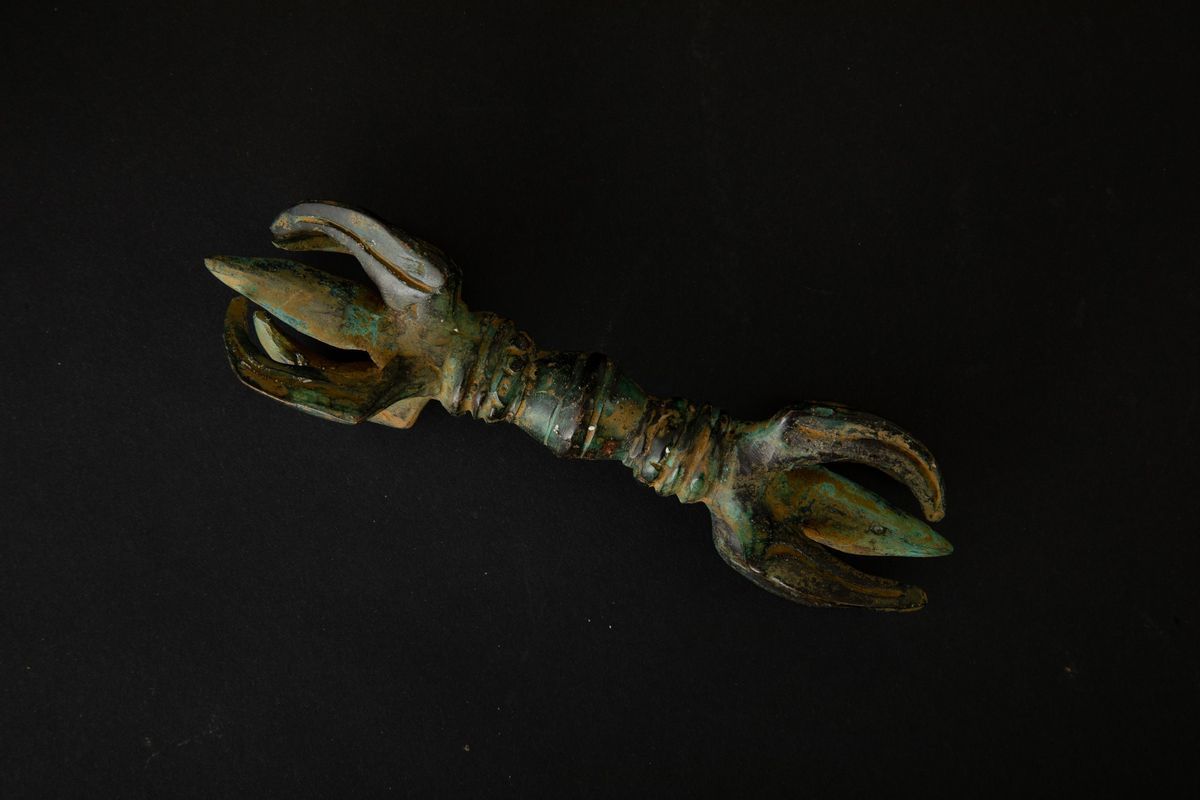 Vajra in Bronzo, Tibet, XX Secolo