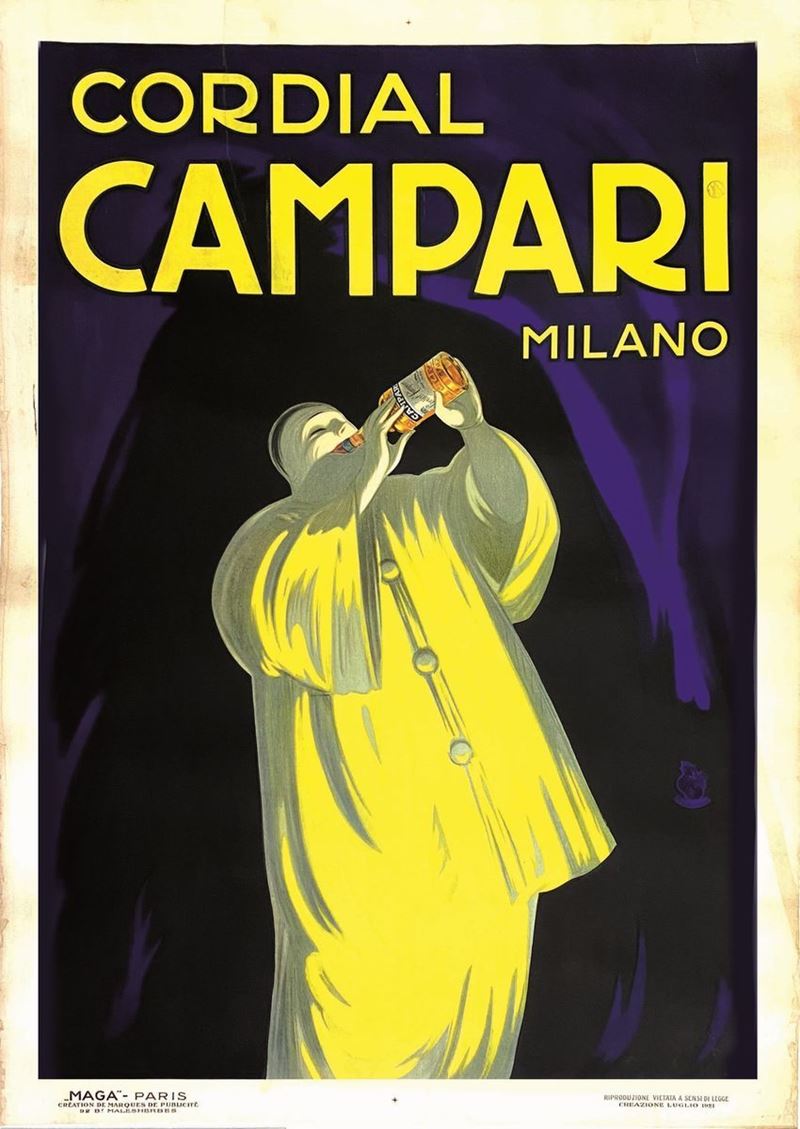 Luciano Magagnoli : Cordial Campari  - Auction Vintage Posters - Cambi Casa d'Aste