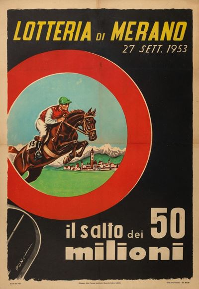 Lotteria di Merano 27 Settembre 1953