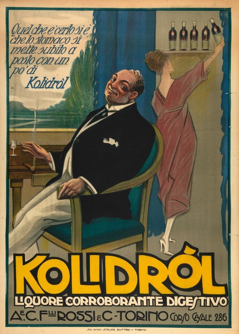 A.Reckziegel : Kolidrol  - Auction Vintage Posters - Cambi Casa d'Aste