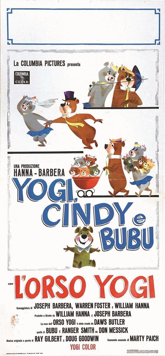 Warner Bross- Hanna &amp; Barbera - Silvestro, Titti, Tom&Jerry, Yogi e Bubu