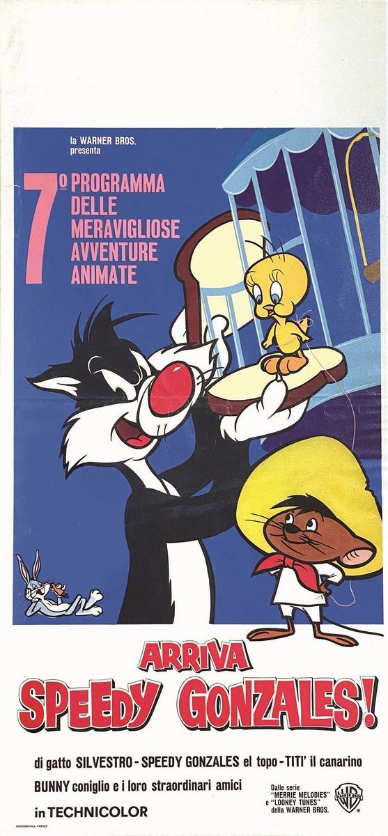 Warner Bross- Hanna & Barbera - Silvestro,titti, Tom&jerry, Jogi e Bubu