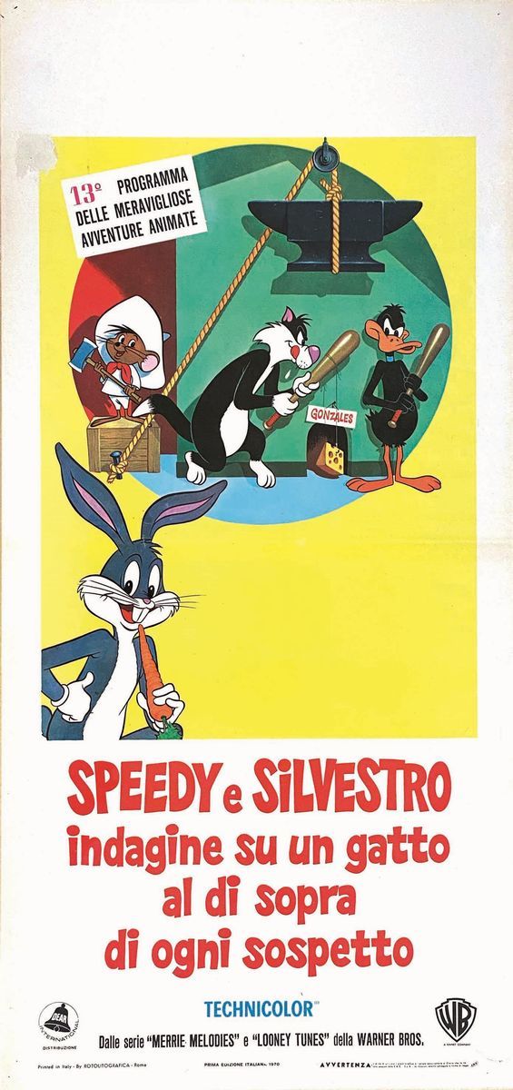 Warner Bross- Hanna & Barbera - Silvestro,titti, Tom&jerry, Jogi e Bubu
