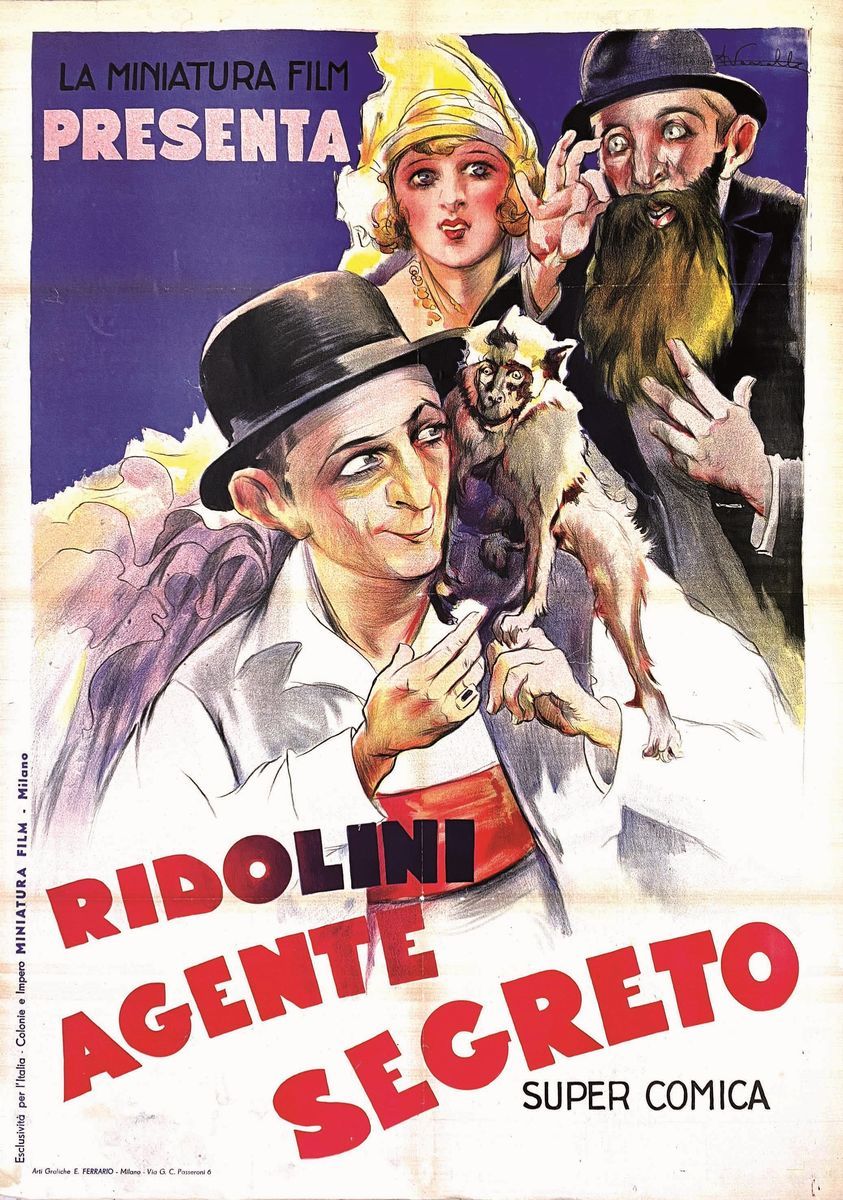 La Miniatura Film Presenta Ridolini-larry Saimon