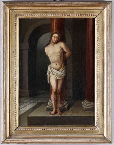 Scuola del XVIII Secolo Cristo alla Colonna