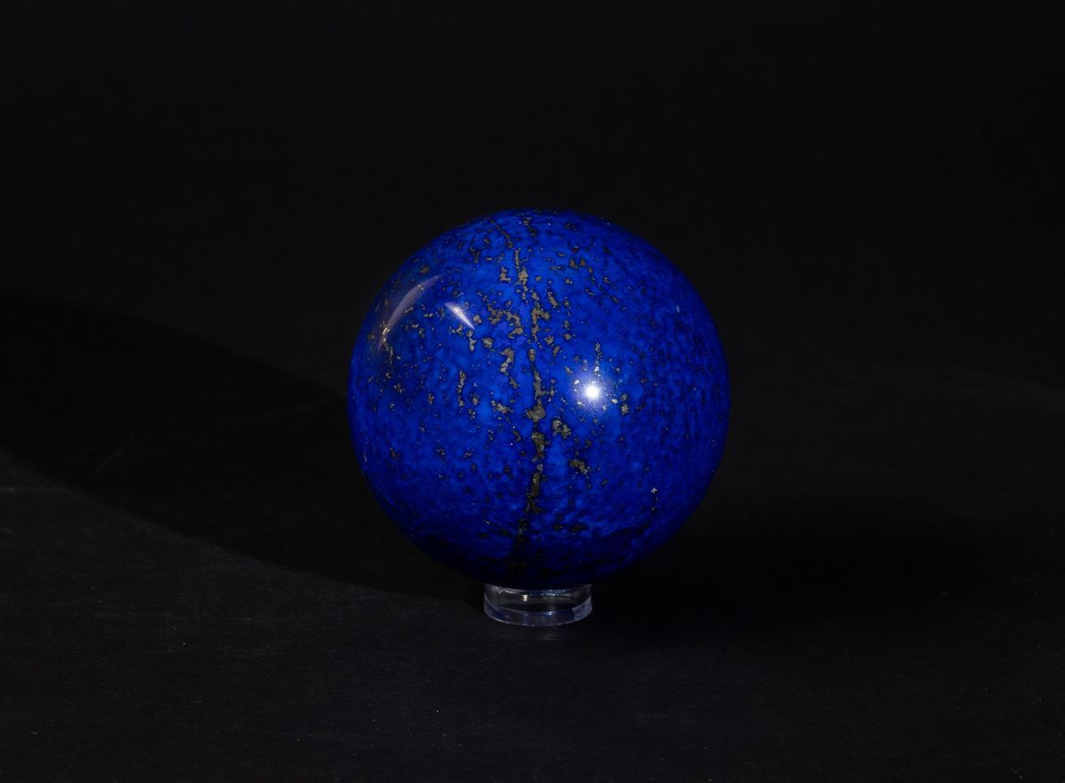Sfera in Lapislazzuoli di Qualità Eccezzionale