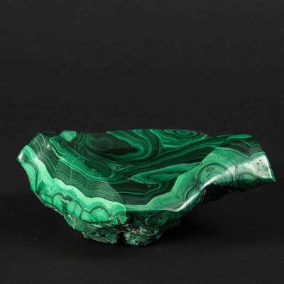 Posacenere in Malachite