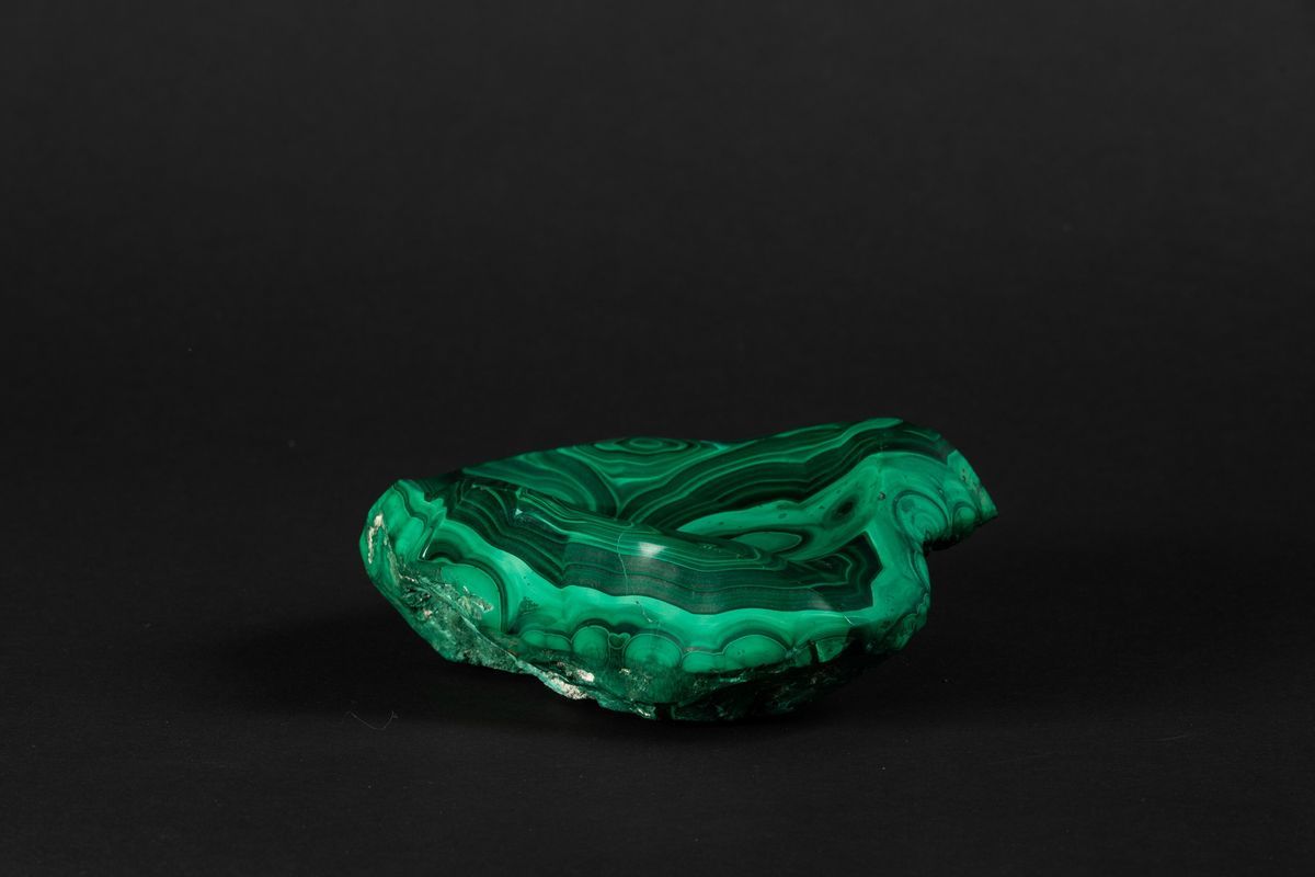 Posacenere in Malachite