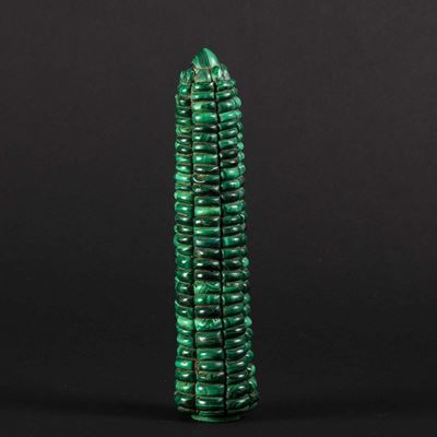 Pannocchia in Malachite