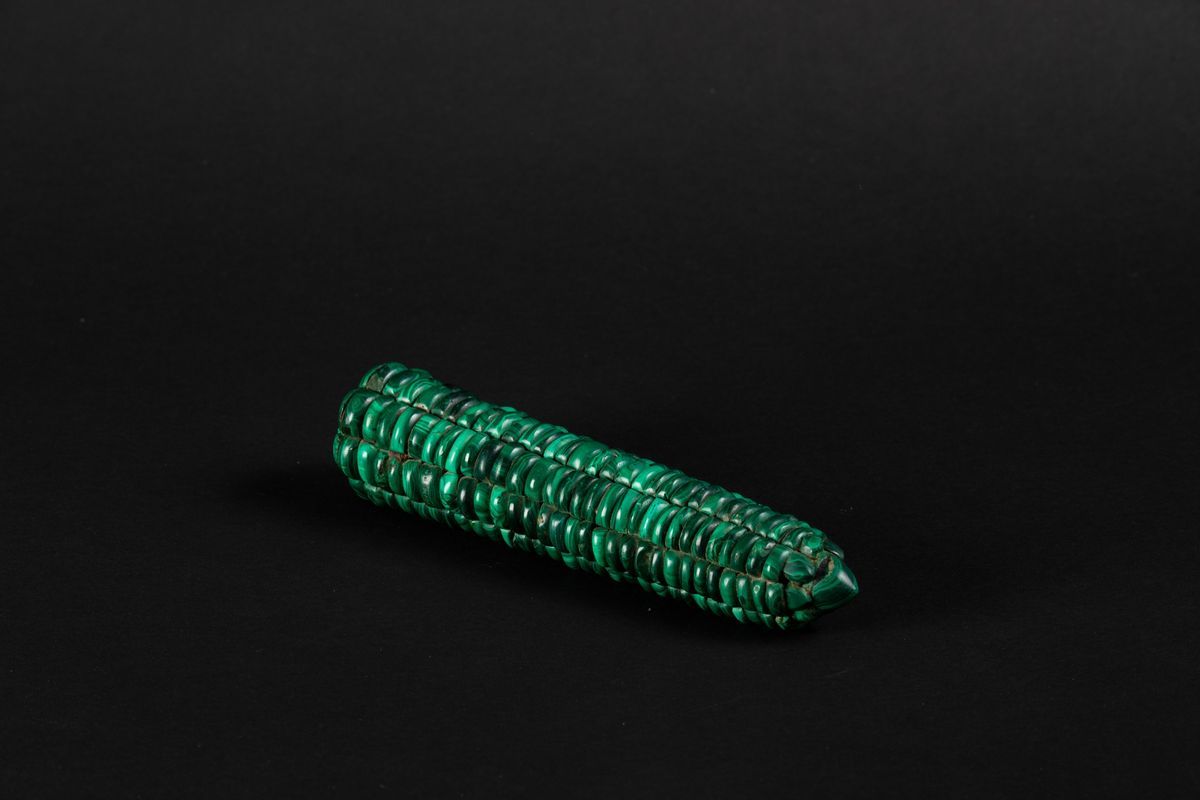 Pannocchia in Malachite