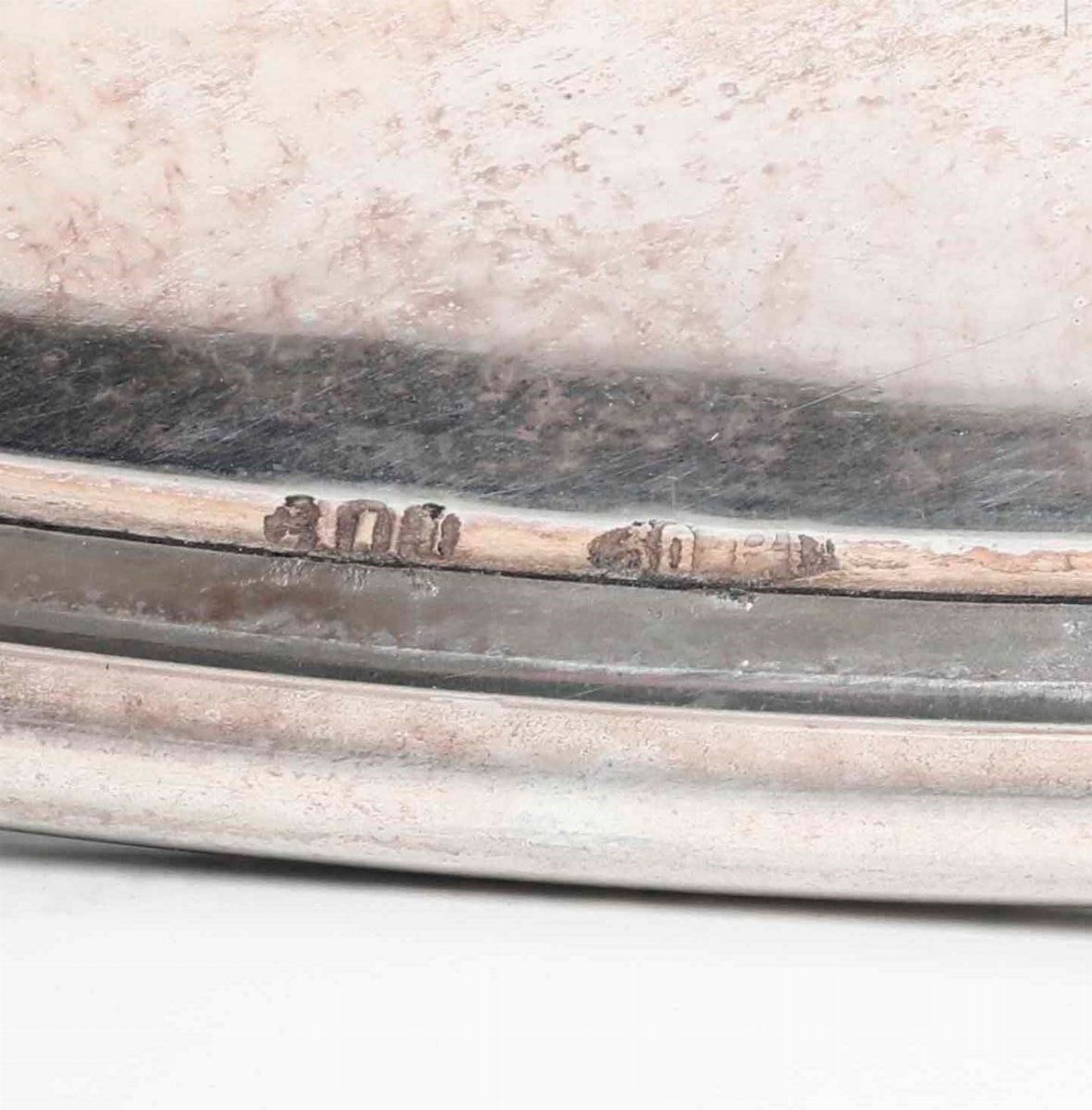 Dodici Piattini e 11 Sottobicchieri in Argento. Argenteria Veneta del XX Secolo. Argentiere F.lli...