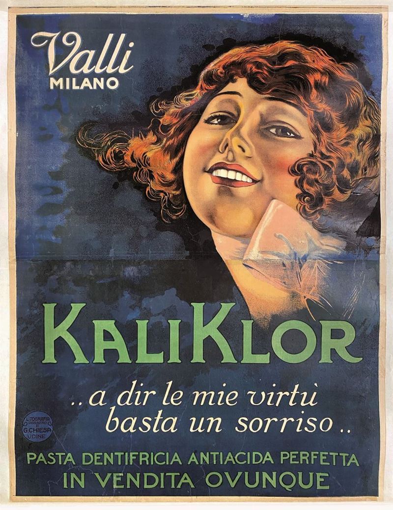 Varese L.R : Varese L.R. - Kaliklor Vall  - Auction Vintage Posters - Cambi Casa d'Aste