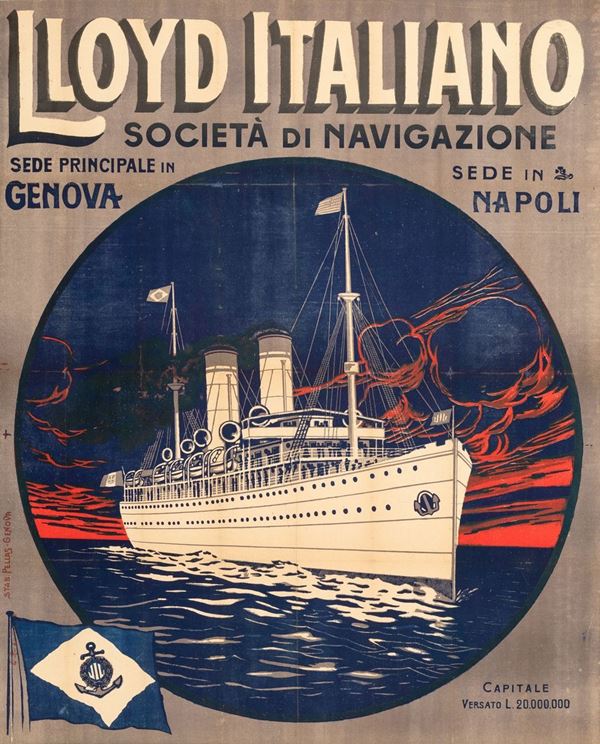 A.Reckziegel - Lloyd Italiano Genova- Napoli.