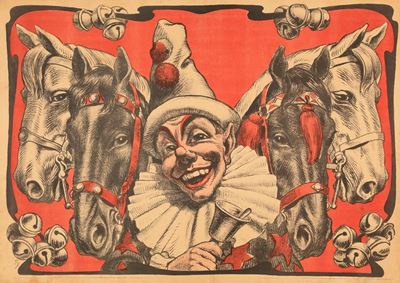 Sencig Pietro Antonio Circo Equestre con Pagliaccio