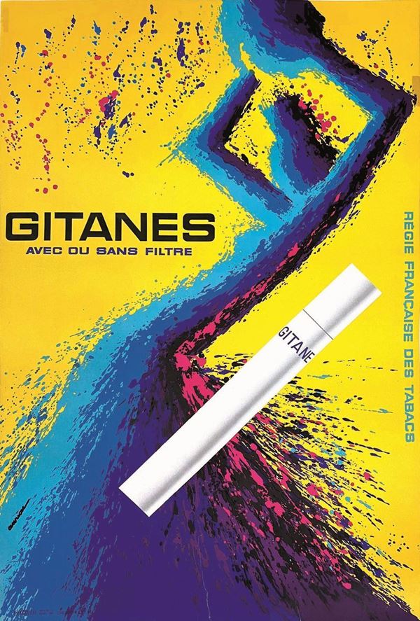 Jacques Auriak - Gitanes giallo