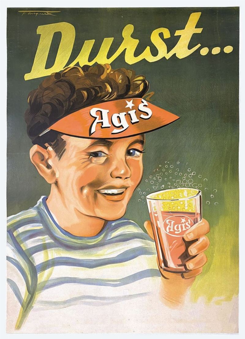 Eug&#232;ne Franquex : Franquex Eugène, Durst-Agis  - Auction Vintage Posters - Cambi Casa d'Aste