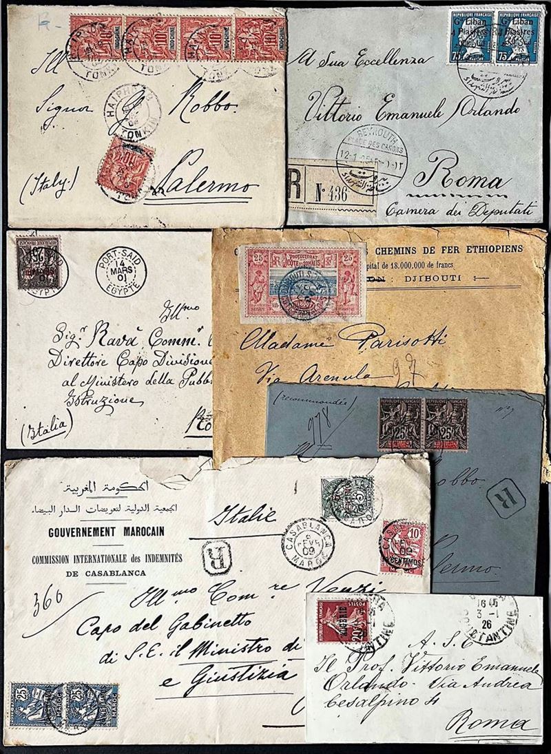 1901/1926, Paesi francofoni.  - Auction Philately - Cambi Casa d'Aste