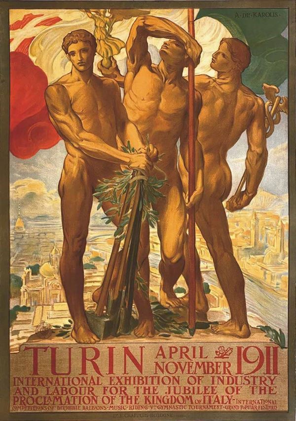 Adolfo De Karolis - International Exhibiotion Turin 1911