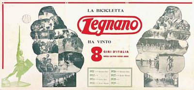 La Bicicletta Legnano Ha Vinto 8 Giri D’italia