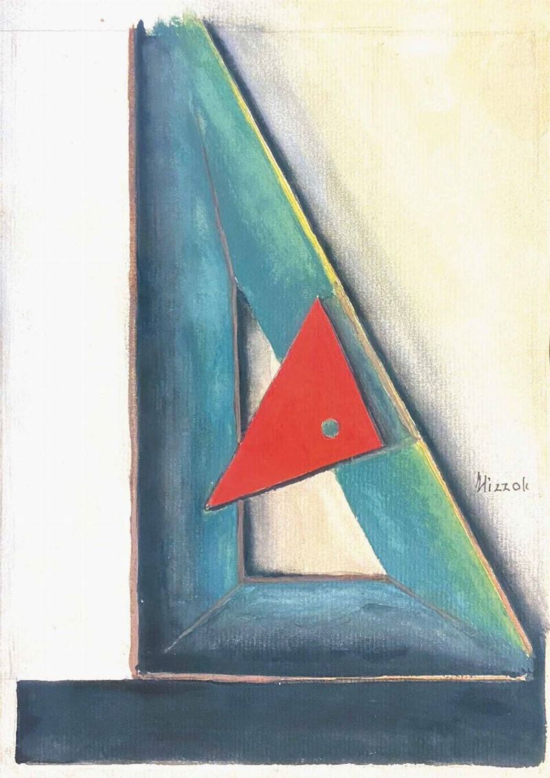 Marcello Nizzoli : Opposizione di Triangoli  - Auction Vintage Posters - Cambi Casa d'Aste
