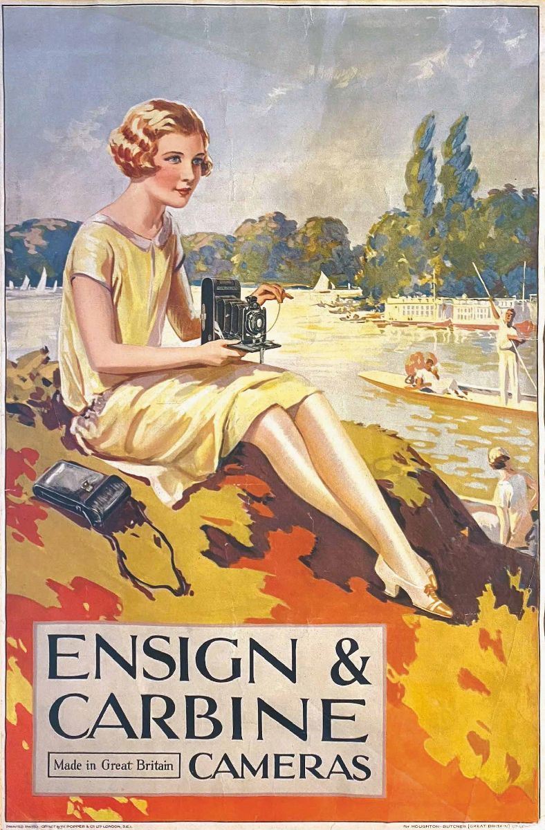 Artista non identificato : Ensign & Carbine Cameras  - Auction Vintage Posters - Cambi Casa d'Aste