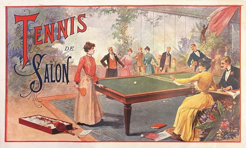 A.Reckziegel : Tennis de Salon  - Auction Vintage Posters - Cambi Casa d'Aste