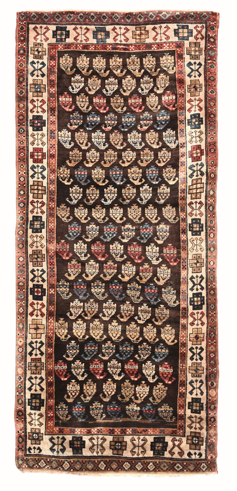 Tappeto Kurdo, Persia prima metà XX secolo  - Asta Tappeti - Cambi Casa d'Aste