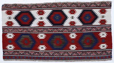 Mafrash Shahsavan Kilim, Nord Ovest Persia Fine XIX Secolo