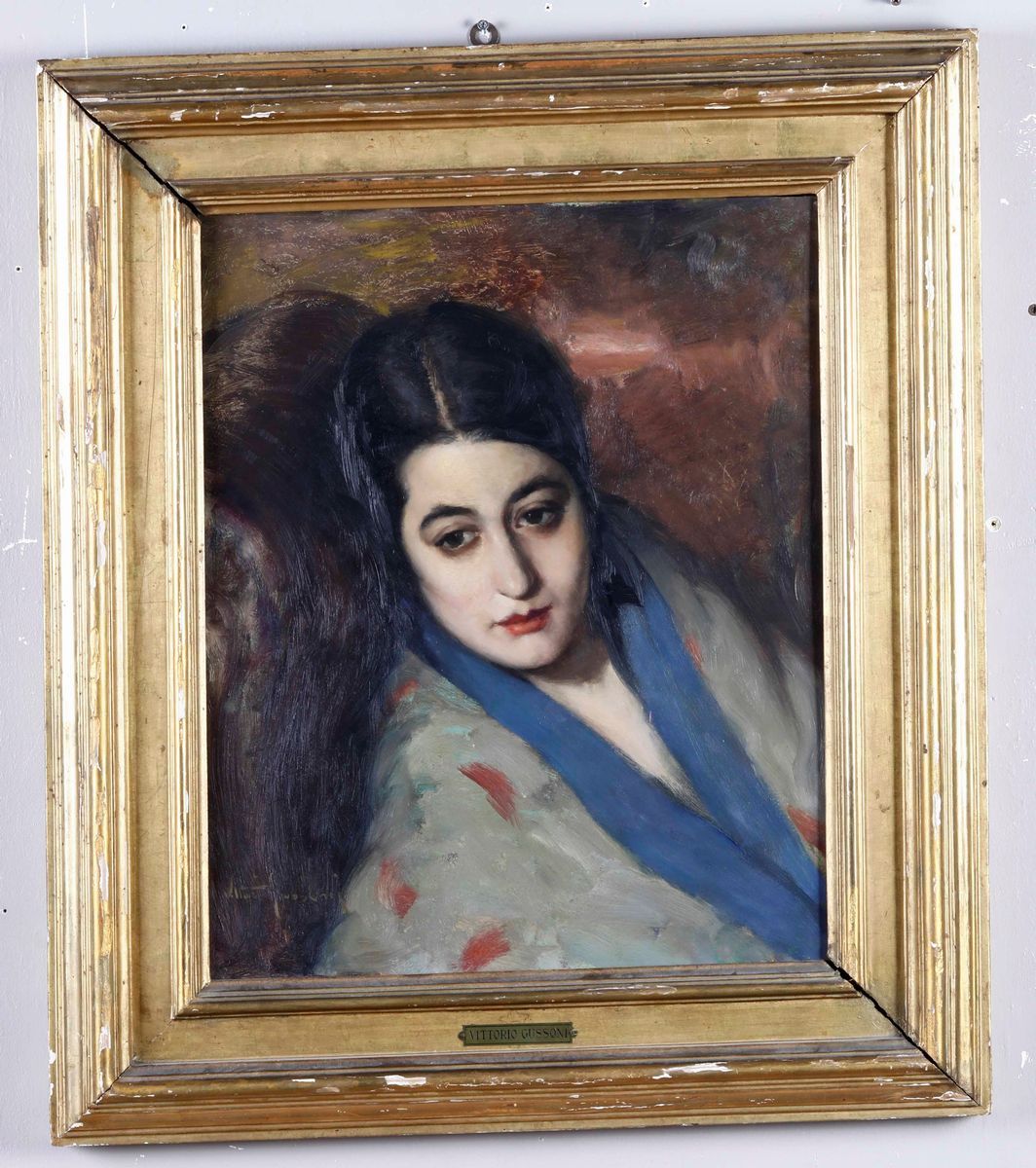Vittorio Gussoni - Ritratto di Donna