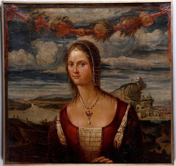 Nei modi della pittura italiana del XVI secolo Ritratti di coniugi