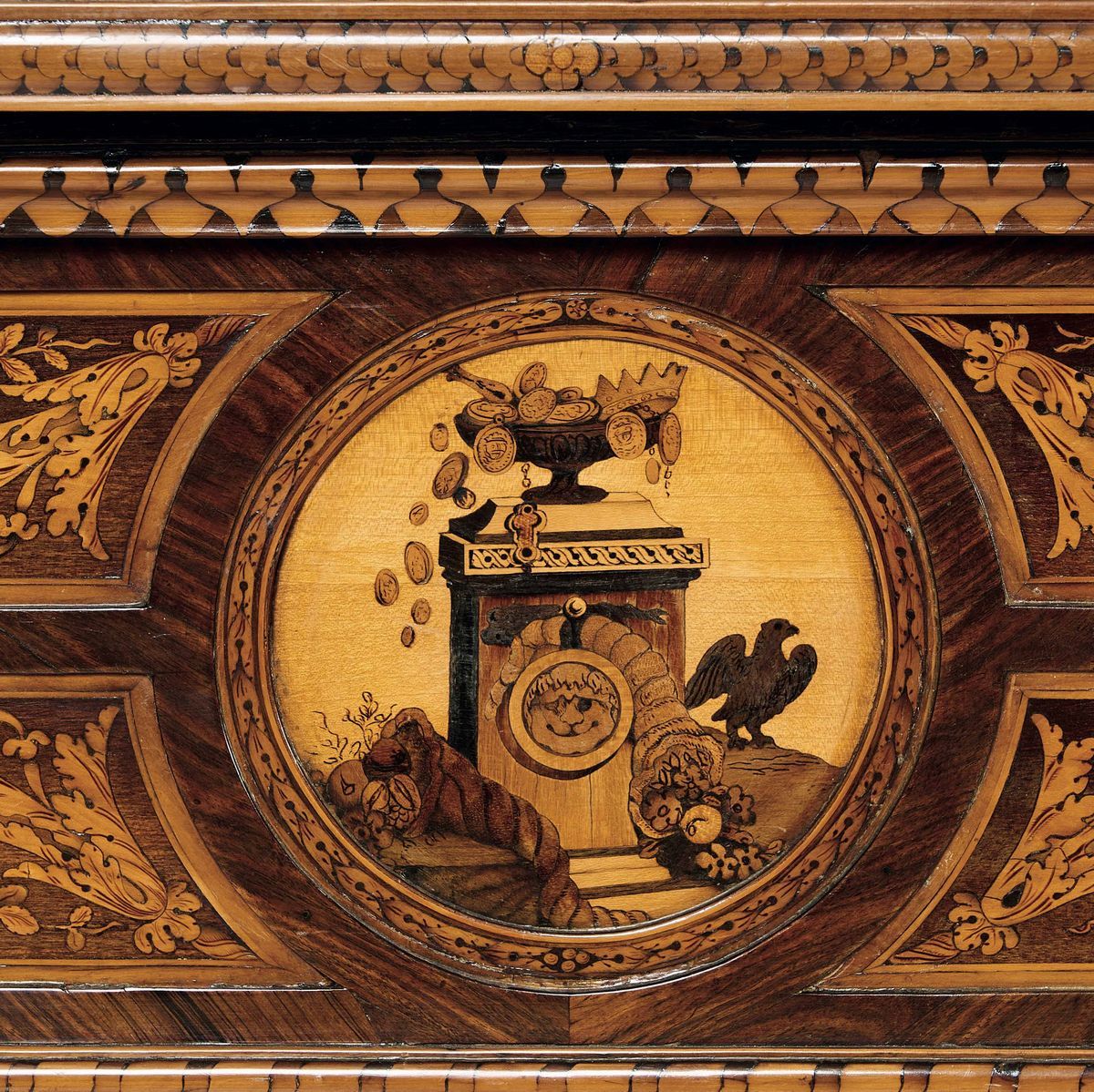 Importante Tavolo da Lavoro. Giuseppe Maggiolini, (1738 Parabiago – 1814 Parabiago), Lombardia, T...