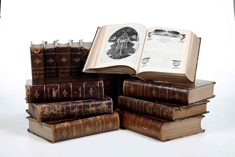 Lotto di libri antichi da decorazione  - Asta Dimore Italiane - Cambi Casa d'Aste