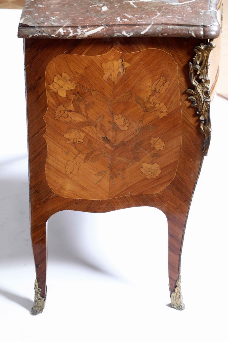 Commode Luigi XV. Jean-baptiste Galet, Francia, XVIII Secolo