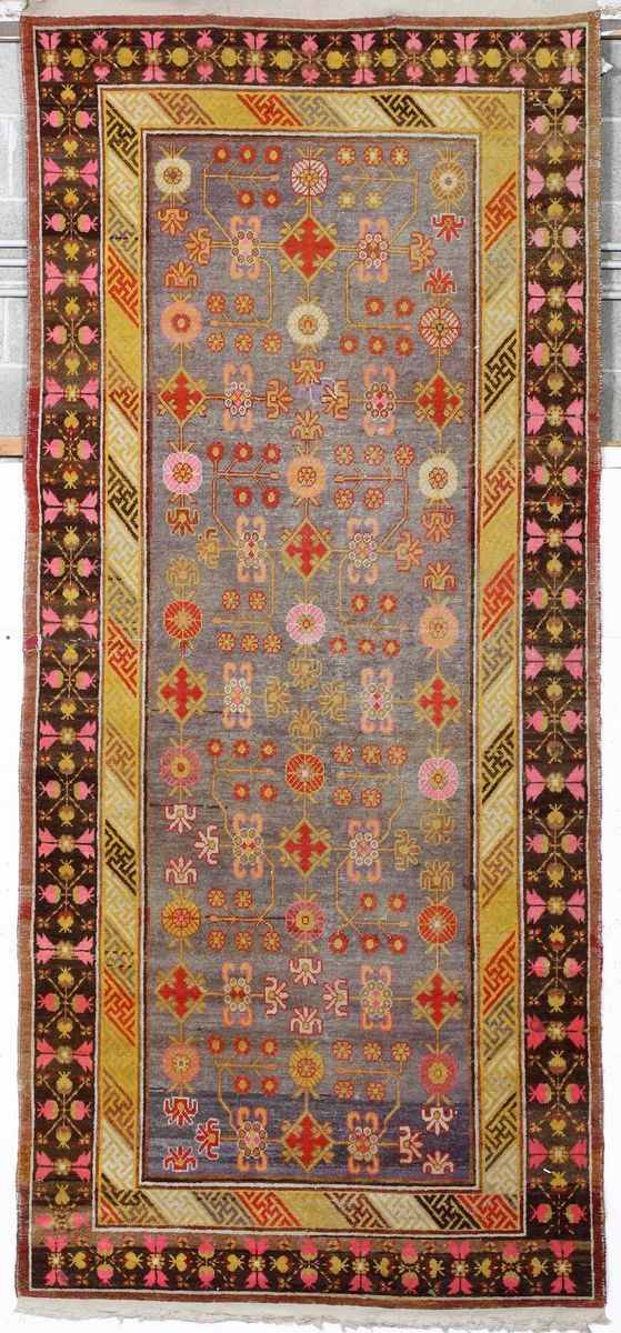 Tappeto Samarcanda, est Turkestan, inizio XX secolo  - Auction Carpets - Cambi Casa d'Aste