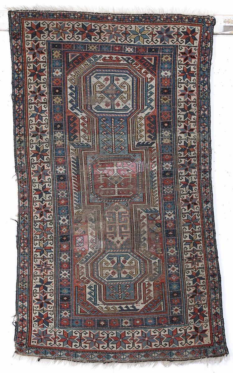Tappeto Caucaso inizio XX secolo  - Auction Carpets - Cambi Casa d'Aste