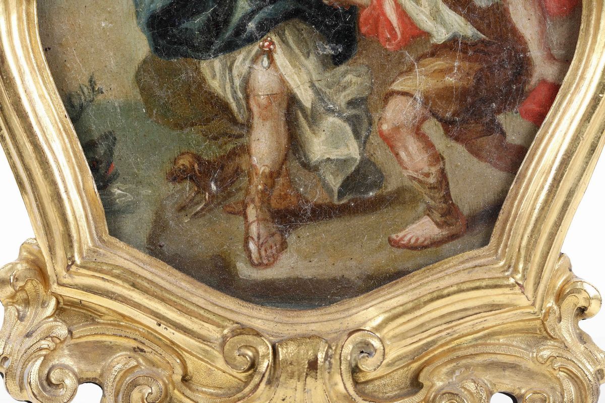 Scuola Romana del XVIII Secolo Tobiolo e L’angelo