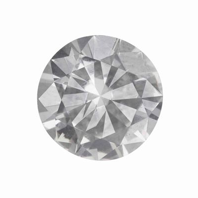 Diamante, taglio brillante, ct 3.94, colore O–P (brownish) e caratteristiche interne VS1