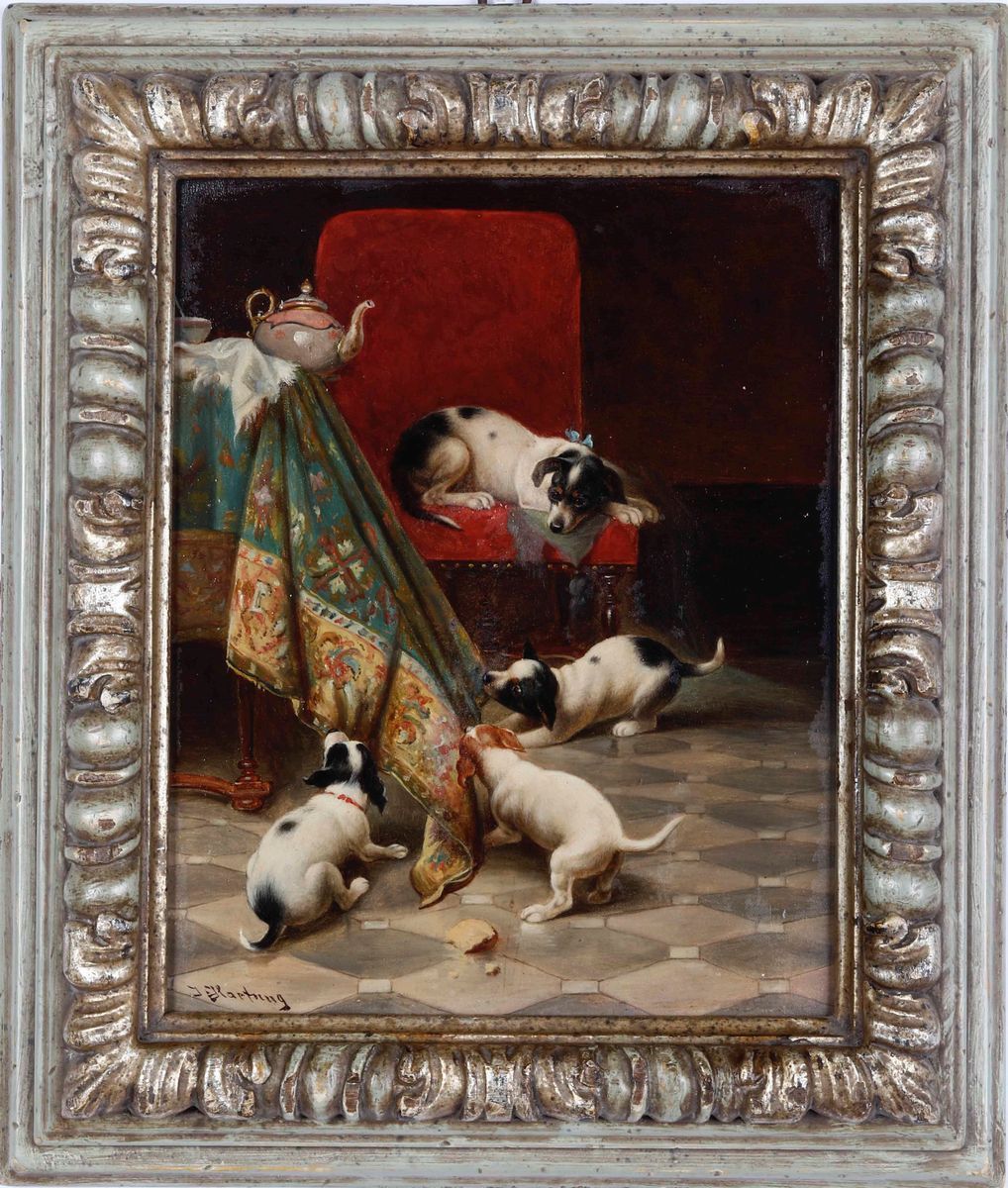 Julius Hartung - Cuccioli Dispettosi