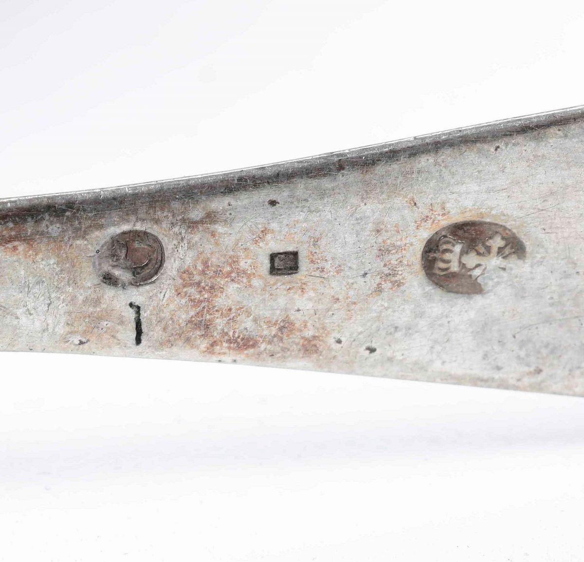 Sei Posate di Servizio in Argento. Differenti Manifatture del XX Secolo