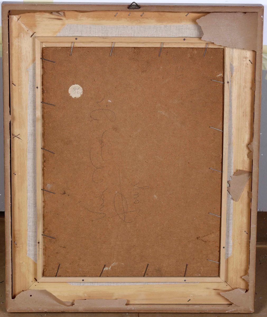 Giovanni Solari - Coppia di Paesaggi con Case