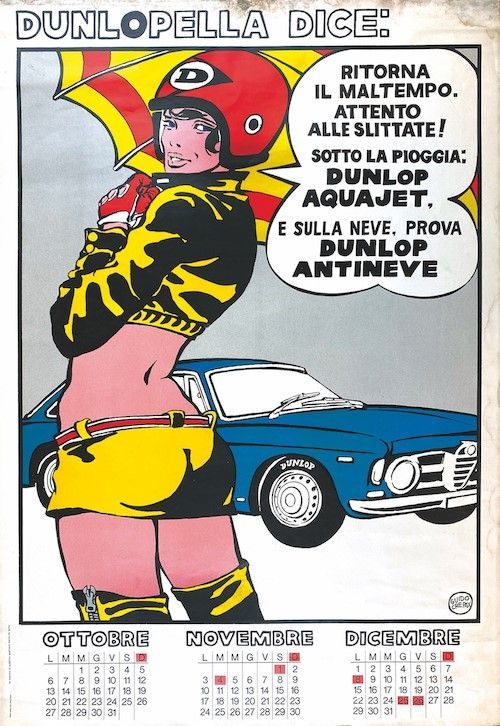 Guido Crepax - Dunlopella Calendario