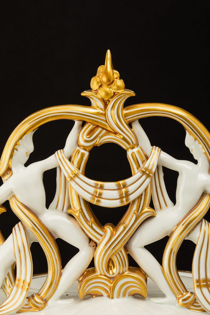 Gio Ponti - Richard Ginori, Sesto Fiorentino, 1929 Ca Grande Vaso Monumentale